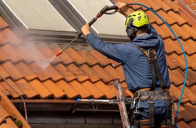 Démoussage et hydrofuge de toiture à Échebrune